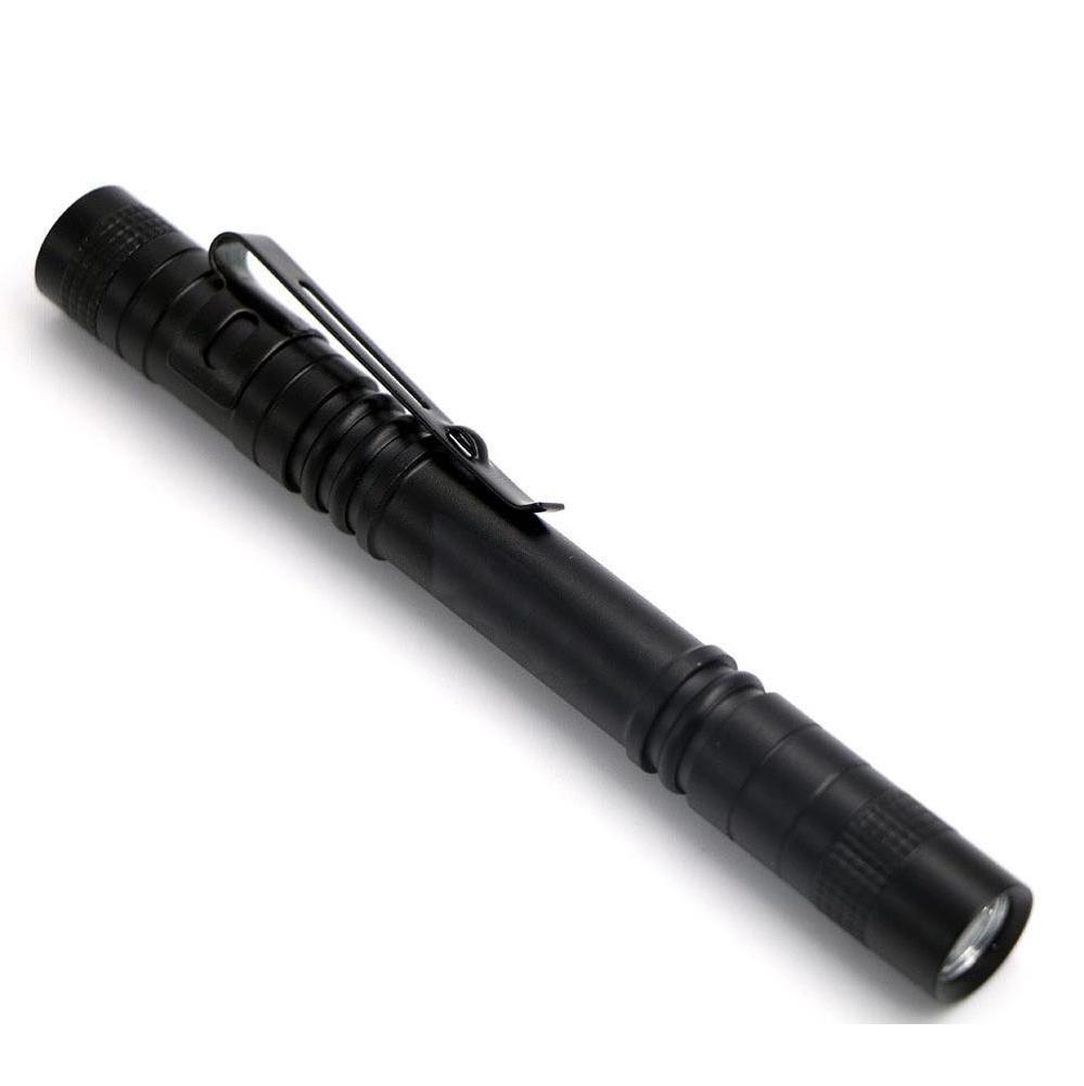 Flexible Aluminum Clip  Mini Flashlight Slim LED Mini Flashlight Pen for Outdoor