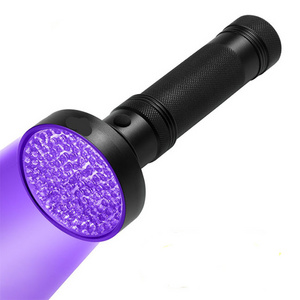 Hot sell Aluminium Pet Urine Detector 100 LED 395Nm uv flashlight