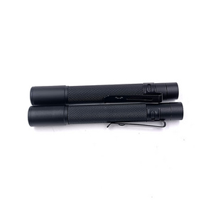 Super Bright Portable Outdoor Emergency Aluminum Hiking Camping Pocket Zoom 3W Penlight Mini LED Pen Flashlight  with Clip