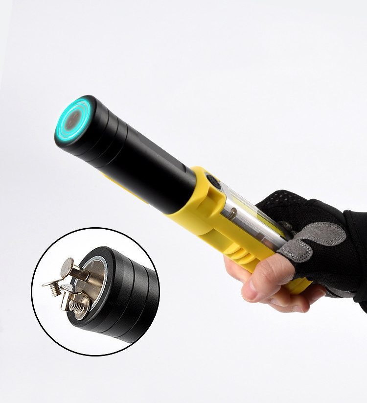 Multifunction Portable COB Inspection Work Light and flashlight with  Magnets and Pick Up Tool