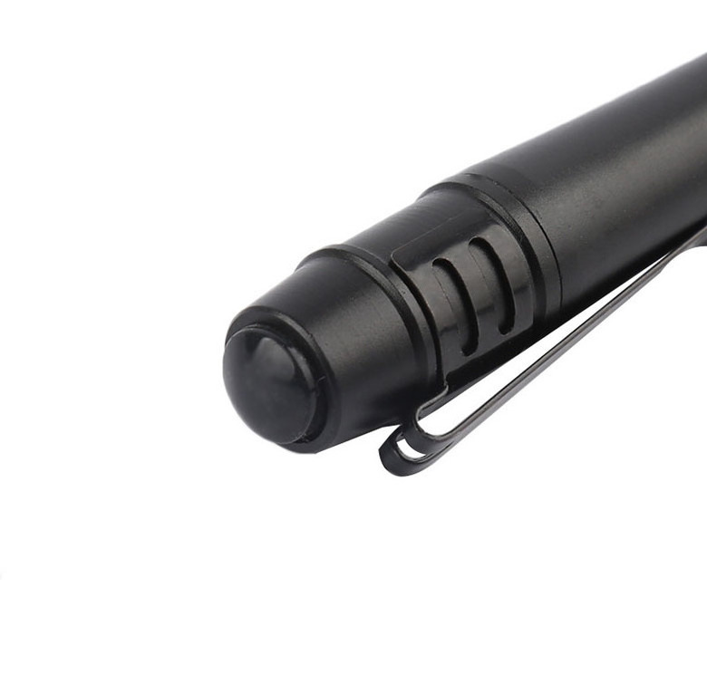 Hot sell Manufacturer Portable Tactical Emergency Medical Aluminium LED Pen Flash Light with clip