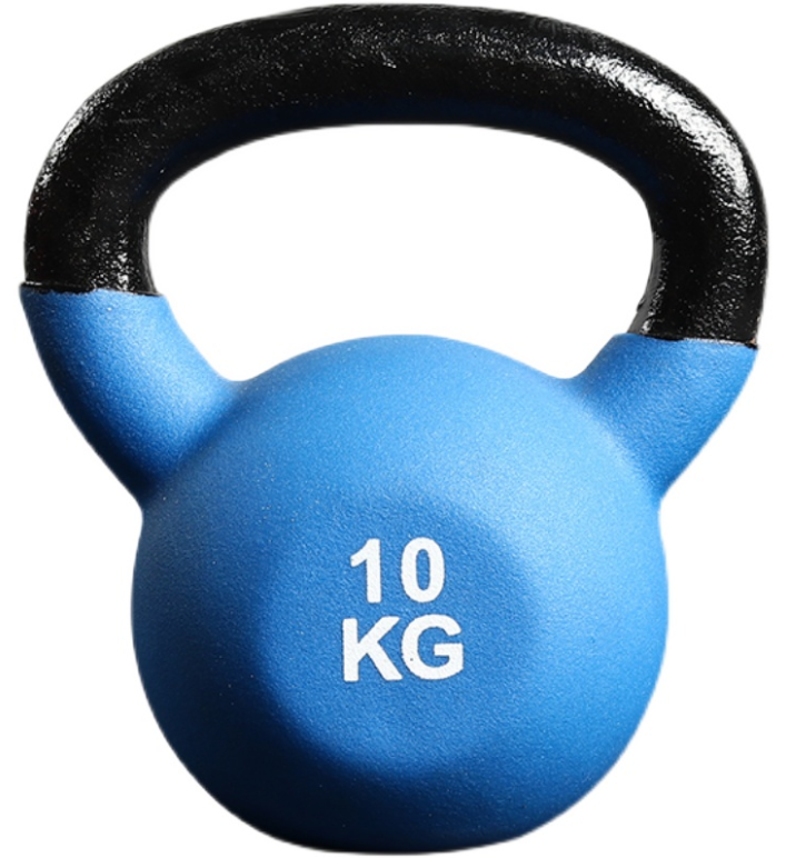 Competition Coated Rubber Home Gym Strength  Vinyl Dumbbell Fitness manufacture  Colorful  Kettlebell