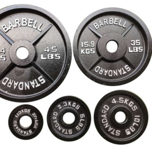 Fitness use Standard barbell weight plates pounds for power lifting weight lifting