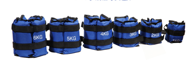 gym equipment 6kg Ankle weights  Wrist Weights Fully Adjustable Ankle Wrist Arm Leg Weights