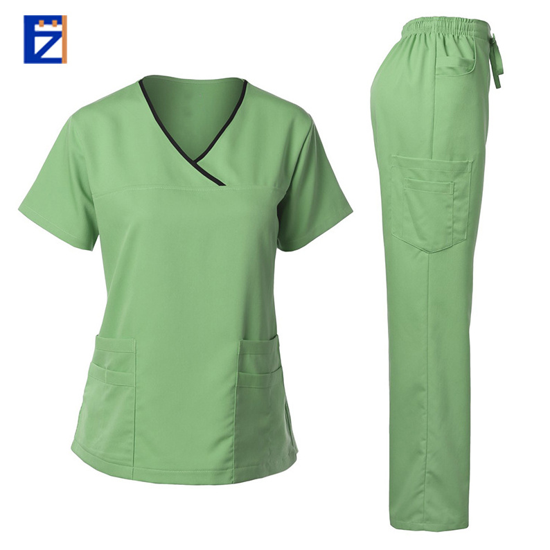 Chinese Sexy Sets Medical Scrub For Tall Girls Men Pictures Of Sexy Dress Scrubs Women Nurse Hospital Uniforms