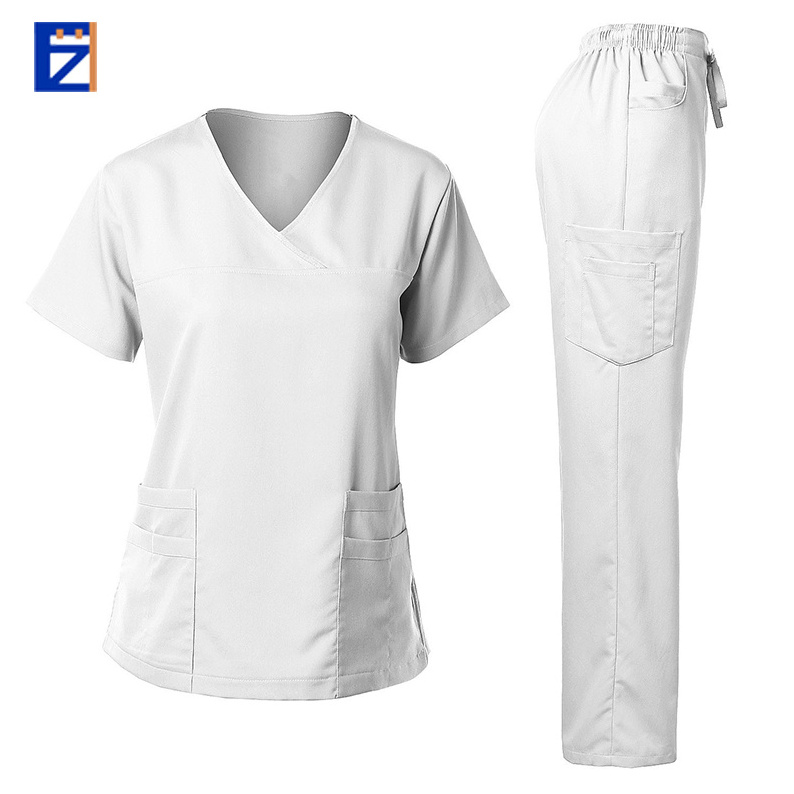 Chinese Sexy Sets Medical Scrub For Tall Girls Men Pictures Of Sexy Dress Scrubs Women Nurse Hospital Uniforms