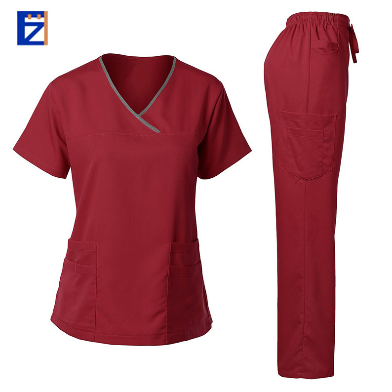 Chinese Sexy Sets Medical Scrub For Tall Girls Men Pictures Of Sexy Dress Scrubs Women Nurse Hospital Uniforms