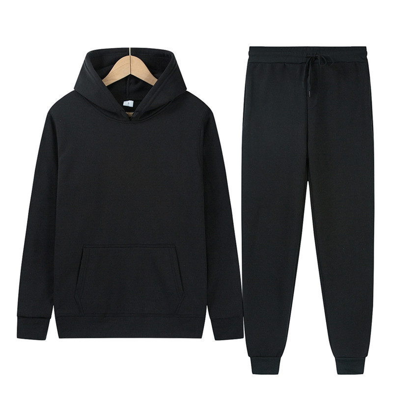 360gsm Heavyweight Custom Hoodies And Sweatpants Set Autumn Hoodie Tracksuit Sets Unisex