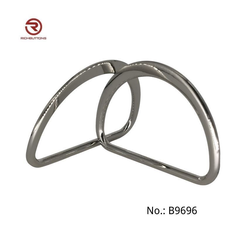 Custom Metal Hardware D Shape Ring Buckle For Metal Accessories For Bags Belt Leather Handbag