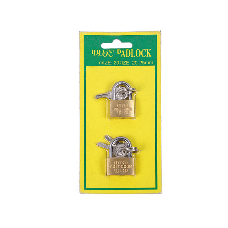 Manufacturer Pure Copper Padlock Thin Pure Anti-Theft Small Padlock For Dormitory