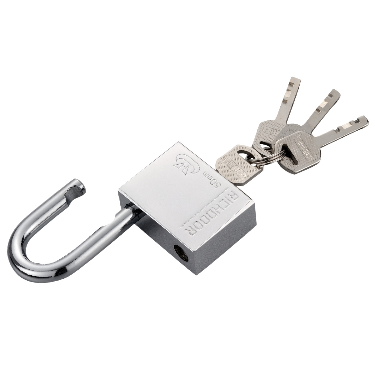 RICHDOOR 50mm New Arrival Security Padlock With Master Keys Iron Direct Sales Wholesale Anti-theft Locks