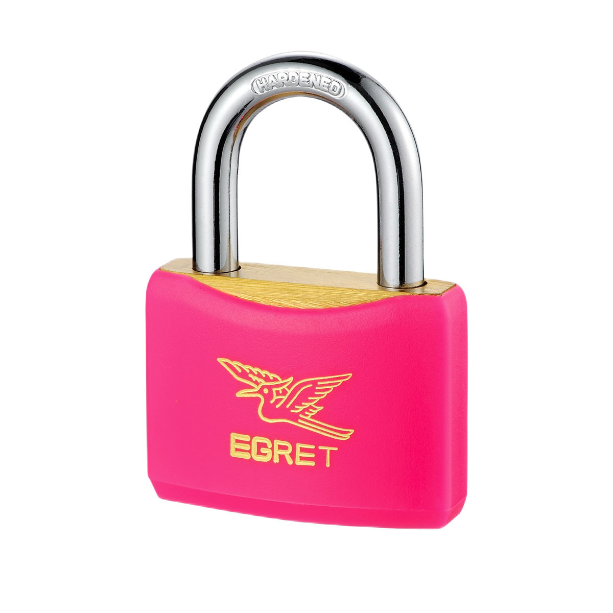 Brass Lock Cylinder Plastic Case Pink Padlock Half Cylinder Lock For Luggage Bag Travel Locks Padlock