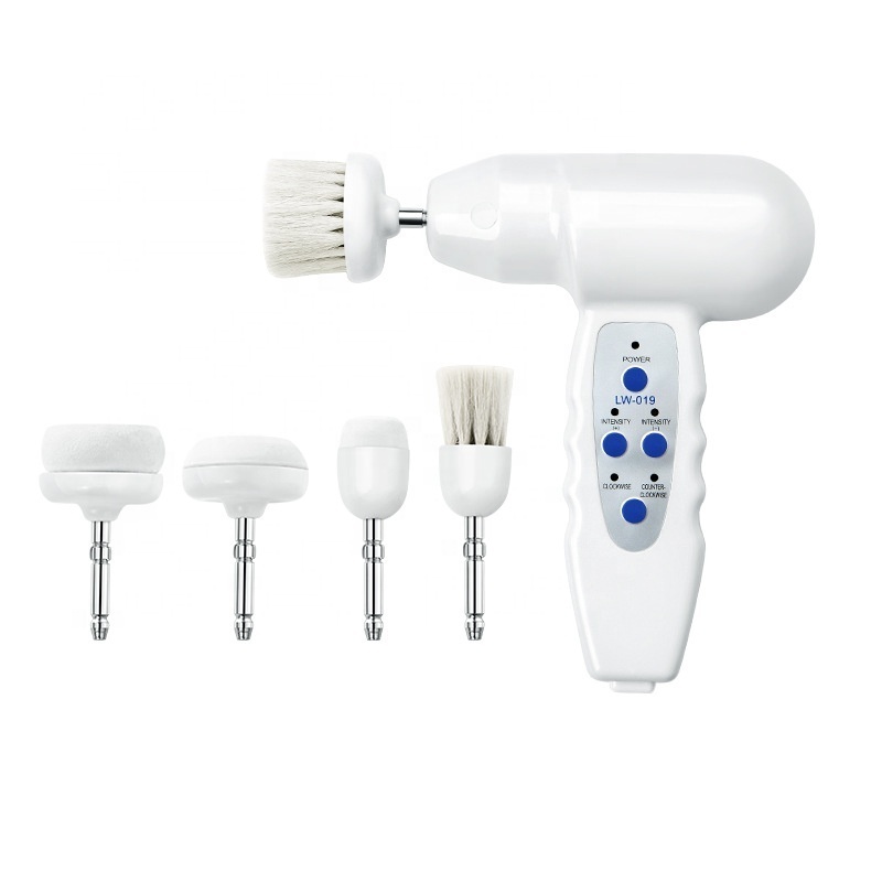 LW-019 Portable Rotary Brush Instrument Facial Cleaner Make Up Brush for Home Use