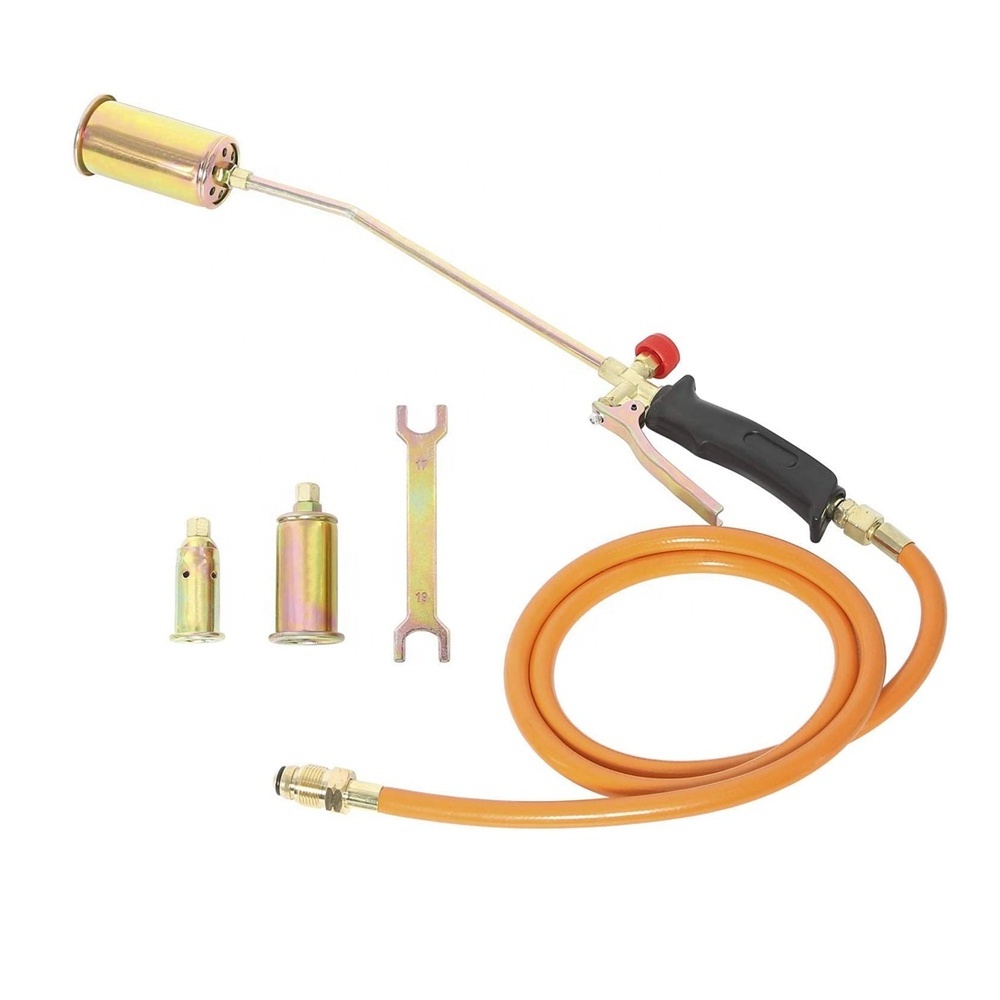 3 nozzles Propane lpg heating torch for melting ice