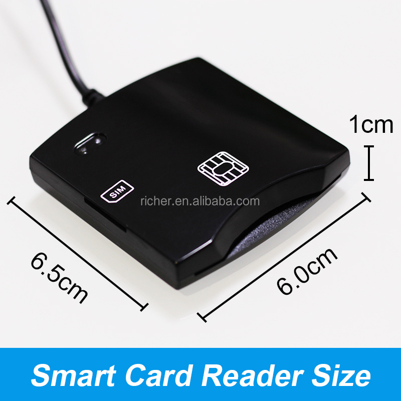 ISO 7816 USB SIM EMV ICC Smart Card Reader Debit Card Reader and writer