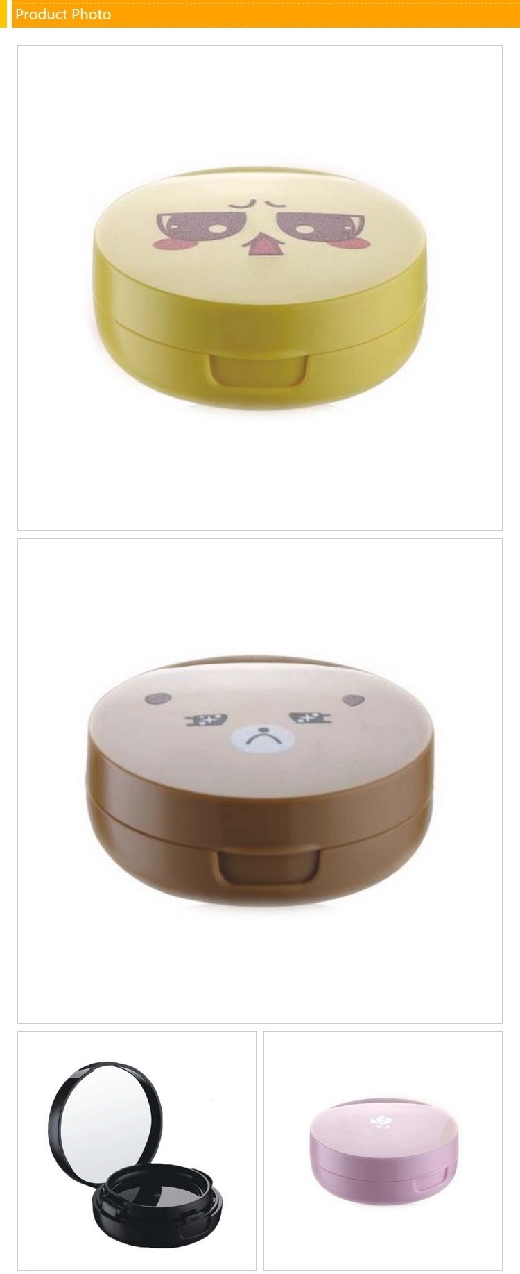 7G BB Cosmetic Empty Packaging Mini Compact Powder Air Cushion Case cosmetic plastic boxes