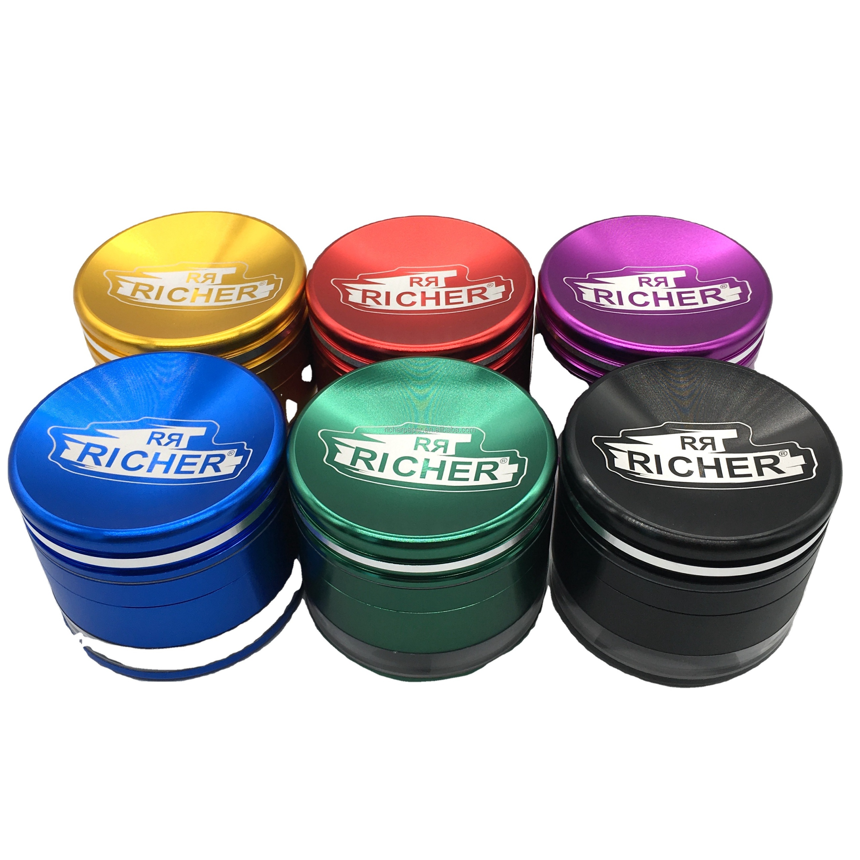 Custom brand Aluminum Metal Grinder Herb Hemp Grinder