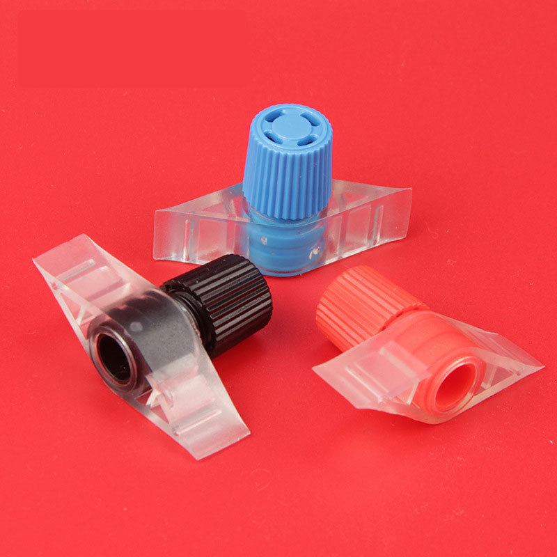 High quality clear plastic TPU / PVC inflatable nozzle inflation valve