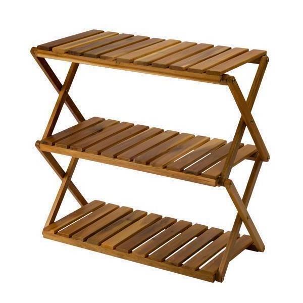 Hot Selling Multifunctional Wooden Foldable Shoe Rack with 12 Pairs Storage for Entryway