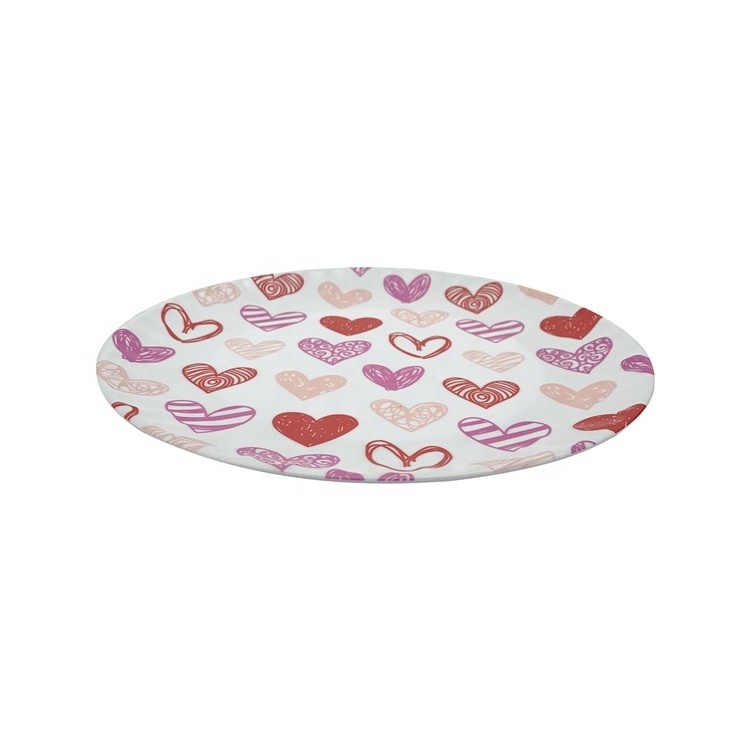 10 Inch Cheap price plastic melamine paper plate dish