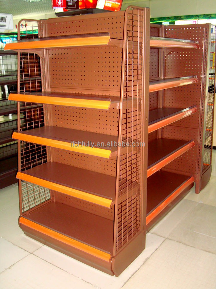 Low price China Factory direct sale grocery store shelf /gondola shelving