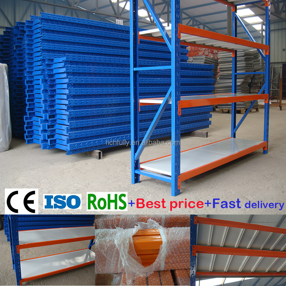 China factory direct sale adjustable warehouse standard shelving rack