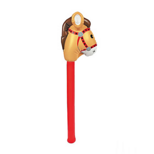 Wholesale Children Cartoon Figure Pe Stick Toy Noisemaker Tundersticks Inflatable Horse Stick