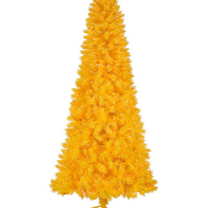 Wholesale Cheap Yellow Metal Frame Outdoor Artifical Christmas Tree