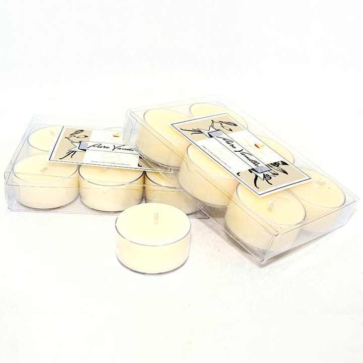 Refillable  Black Wholesale Tea Light Candles