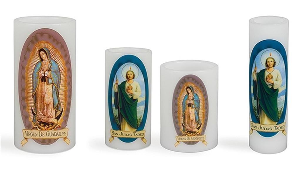 High Quality For Votive  8 Inches Glass Jar Religious Led Grave Candle