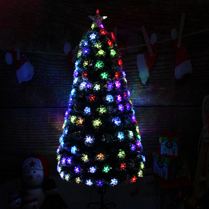 150Cm PVC Artificial  With Rotating Stand For Xmas Decoration Christmas Trees