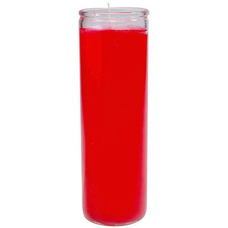 High Quality For Church Or Prayer In Stock Wholesale Flameless 12 Inch Glass Religious Candles