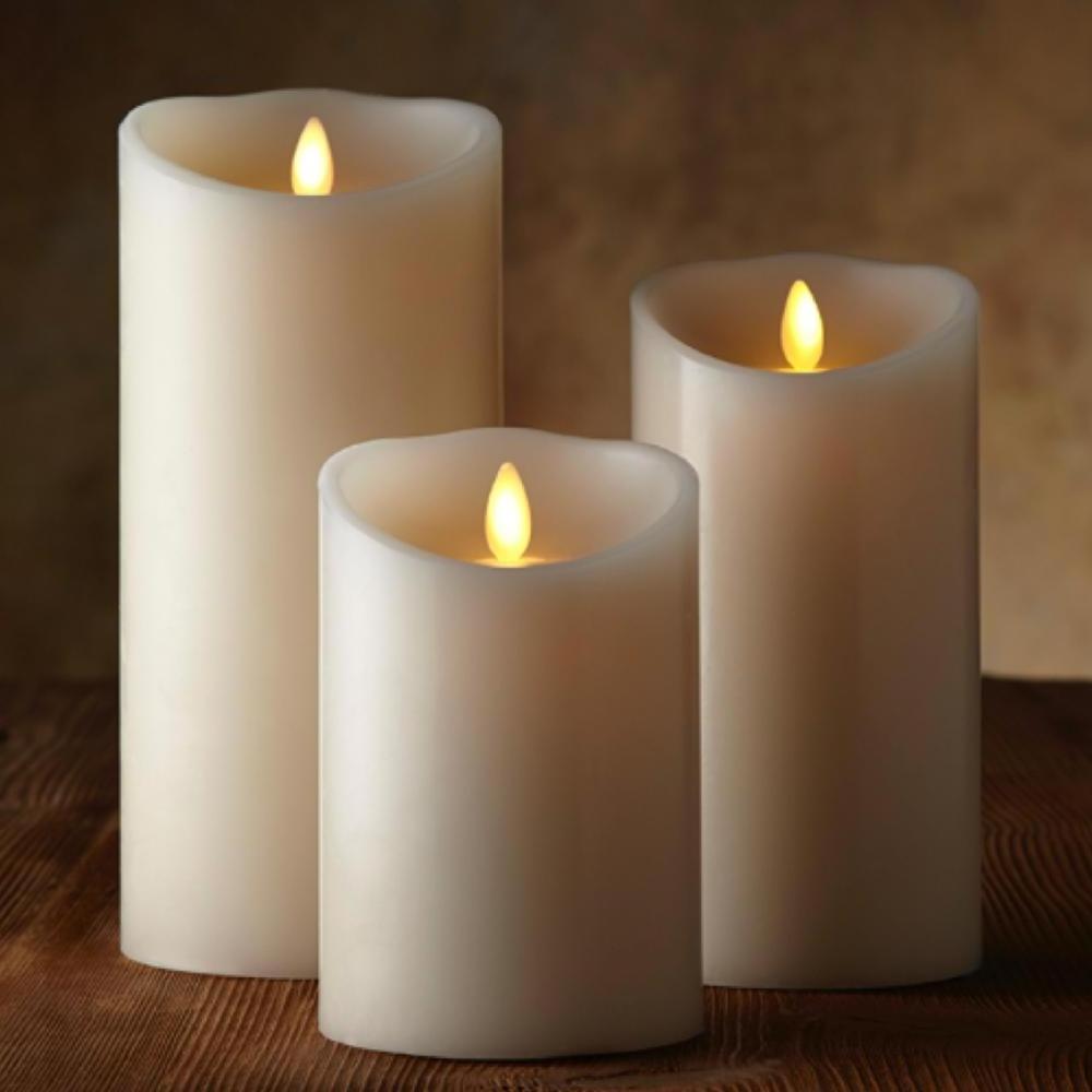 New Design Real Wax Moving Wick Flickering Flameless Led Candle