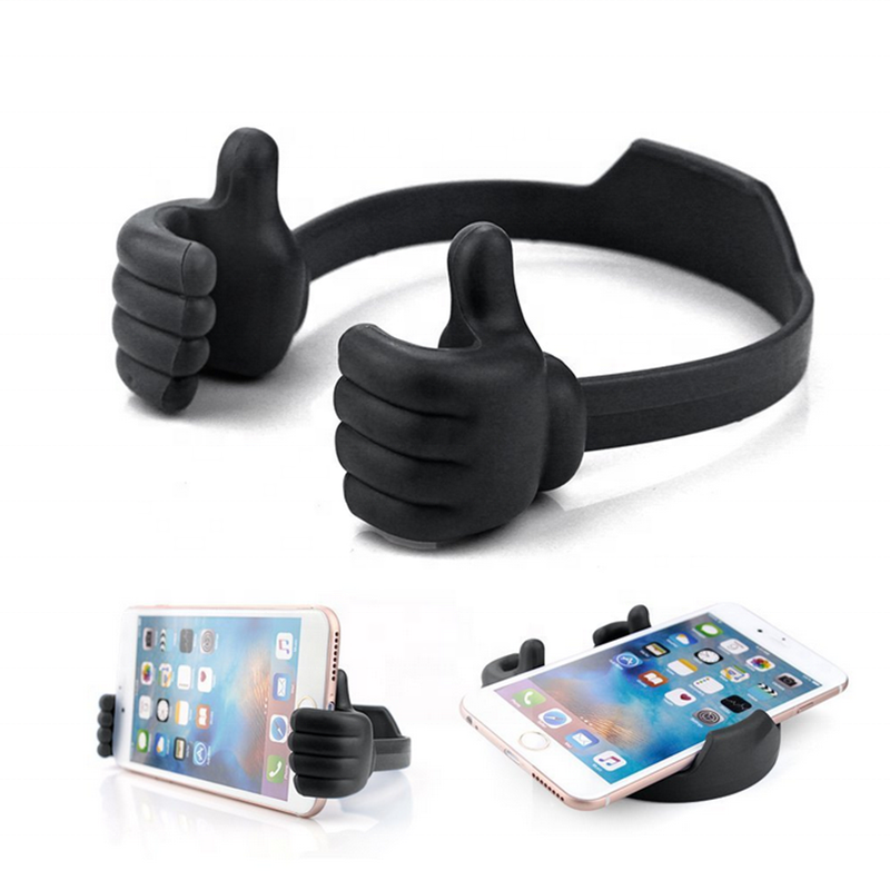 High quality good price functional creative thumbs up lazy holder universal mobile phone holder