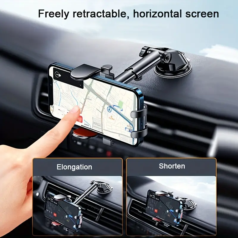 Sucker Car Phone Holder Mobile Smartphone Cellphone Bracket  Mount Stand GPS For IPhone Xiaomi/Samsung Car Phone Mount Holder