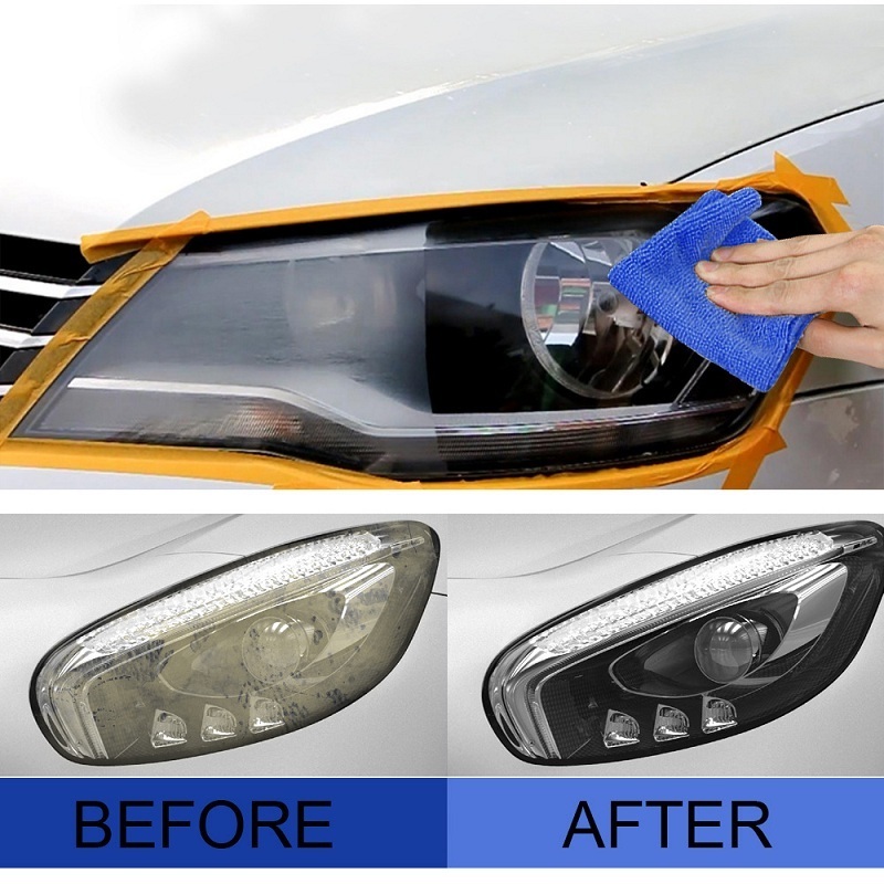 Hot selling car headlight repair fluid car headlight repair tool repair agent car light scratches yellowing refurbishment polish