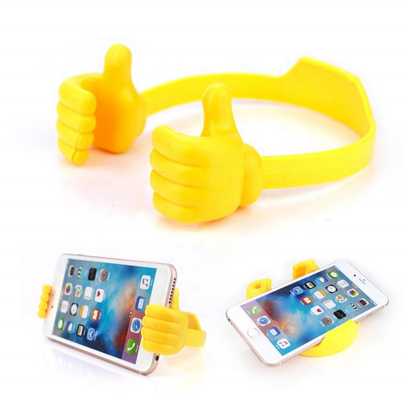 High quality good price functional creative thumbs up lazy holder universal mobile phone holder