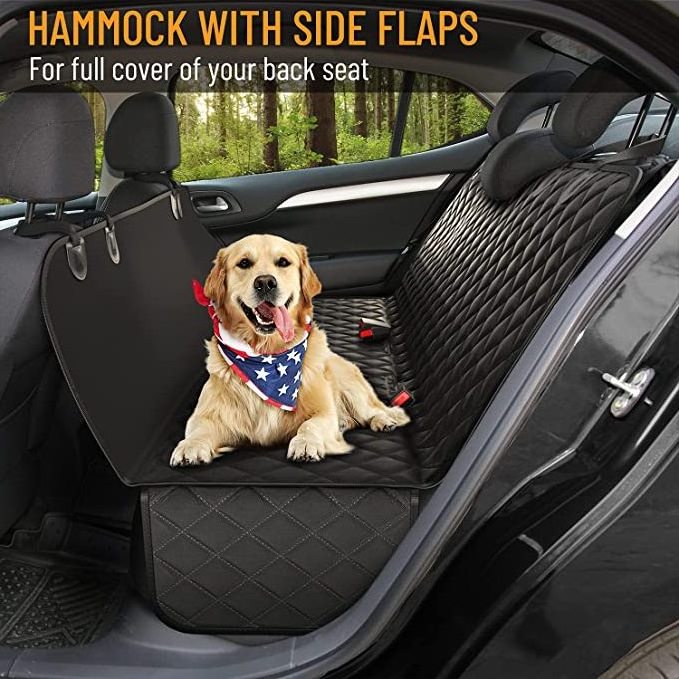 Dog Back Seat Cover Protector Waterproof Scratchproof Nonslip Hammock for Dogs Backseat Protection