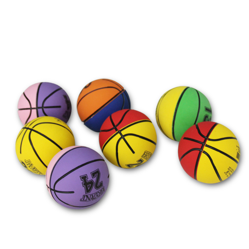 2022 Customized Printed Logo Sports Basketball Sports 3d Bouncy Rubber Ball Vending Machine Toys