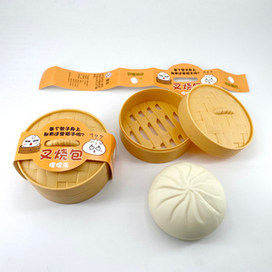 TRP Soft Baozi Dough Squishy Kneading Stretchy Bounce Custom baozi shaped decompression anti-stress ball