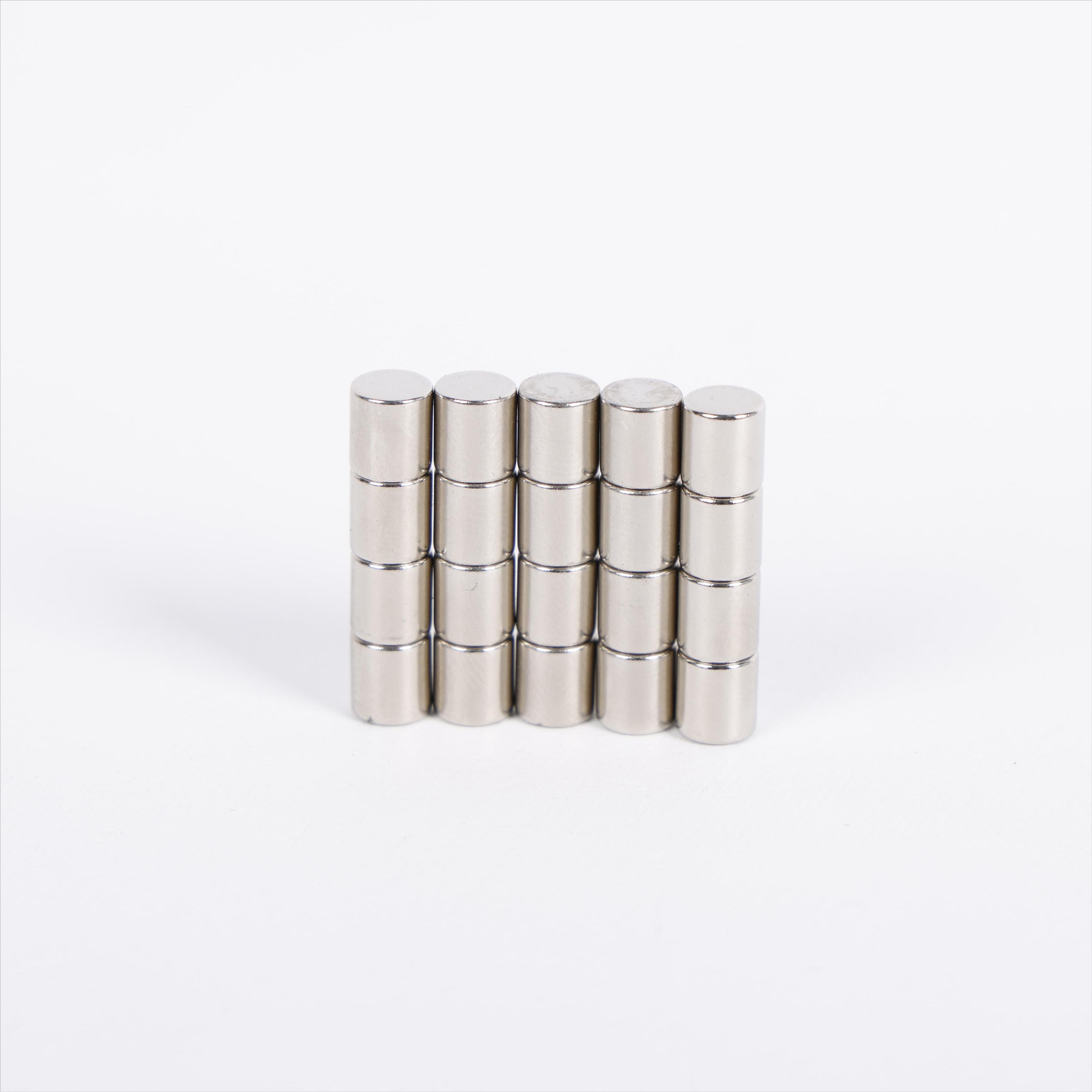 Small Customized Cylinder Shaped Strong Diametrically Pneumatic Magnetic Air Neodymium Magnet For Fishing