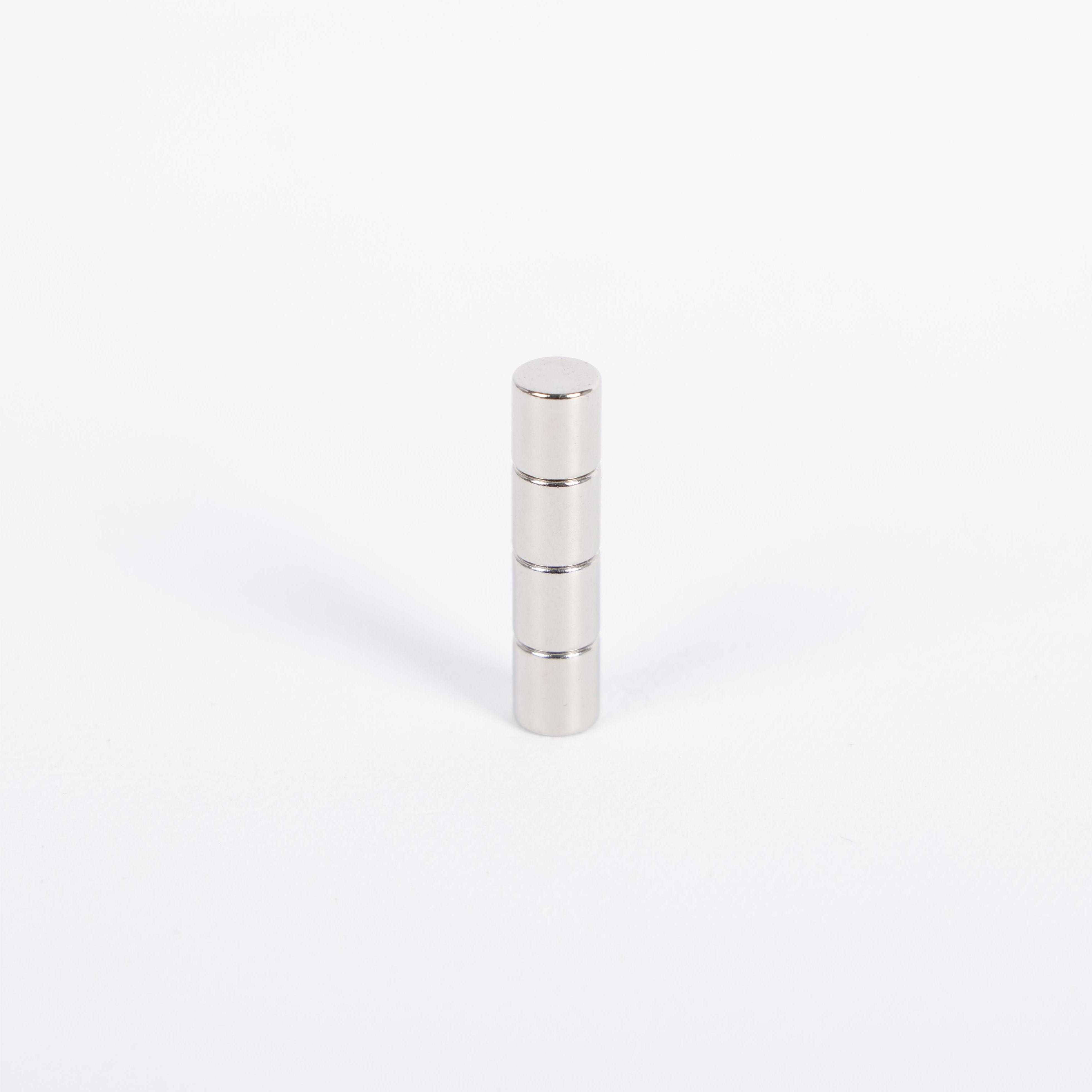 Small Customized Cylinder Shaped Strong Diametrically Pneumatic Magnetic Air Neodymium Magnet For Fishing