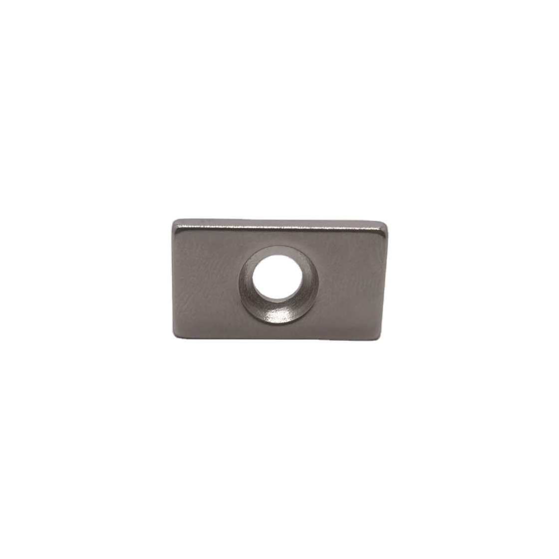 China 14 Years Professional Factory Supply Channel Magnet Countersunk Hole Pot Block Rectangular Neodymium Magnets