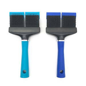 Customized 2019 New Design animal brush For pet slicker cat brush