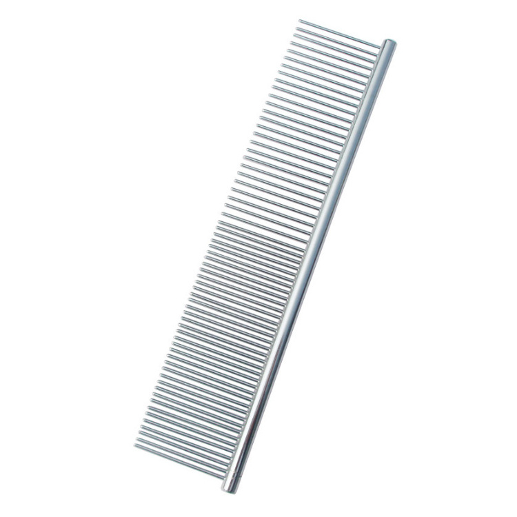 stainless steel pet lice combs dog grooming comb metal lice comb