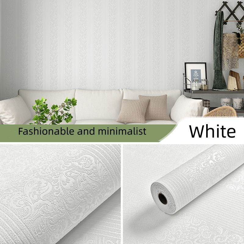 High Quality 3D Thick Cement Wallpaper Peel Stick Vinyl Textured Removable Wallpaper Rolls Self Adhesive Wallpaper