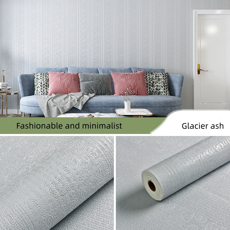 High Quality 3D Thick Cement Wallpaper Peel Stick Vinyl Textured Removable Wallpaper Rolls Self Adhesive Wallpaper