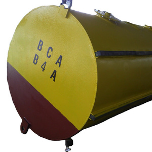 Foam Filled Marine Floating and Mooring Steel Buoy with Chain through