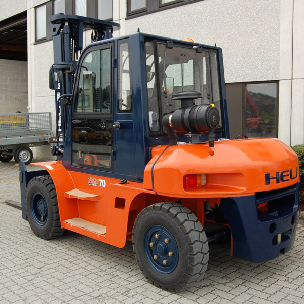 Heli Factory Manufacture 7 Ton 5m/6m/7m Diesel Forklift CPCD70 For Sale