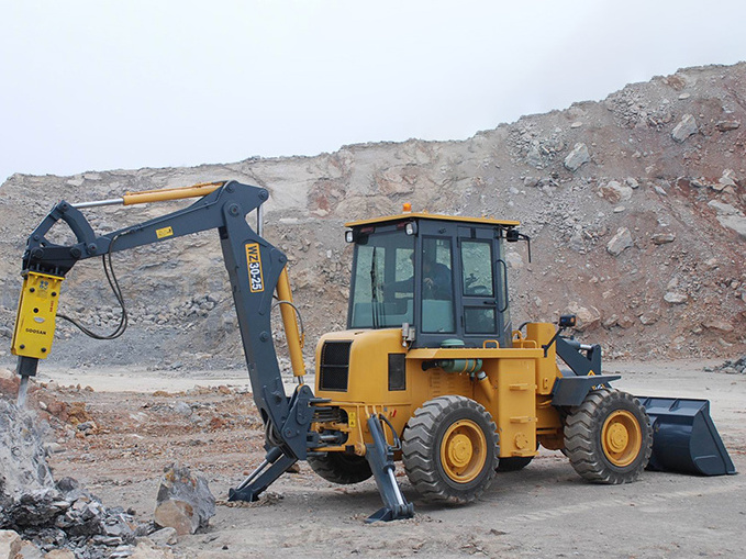 Official New 2.5 Ton WZ30-25 Multifunction Professional Design small backhoe loader for sale